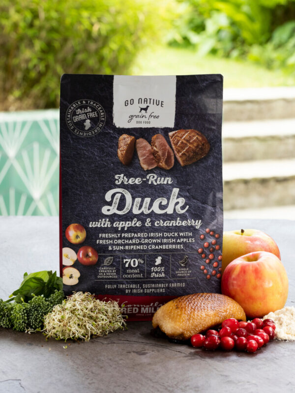 GO NATIVE – RACA z jabolkom in brusnicami