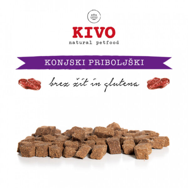 KIVO sušeni konjski priboljški 200g