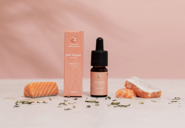 Pantaya pet drops - salmon/losos CBD 2%