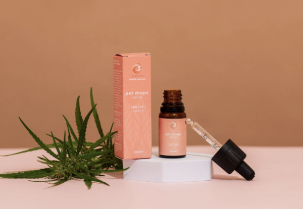 Pantaya pet drops - salmon/losos CBD 2%