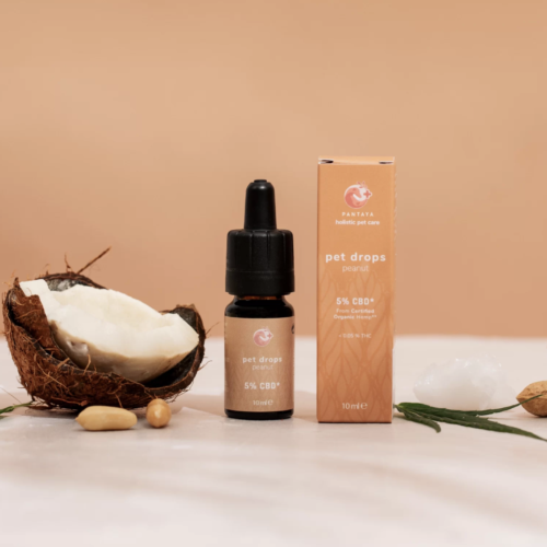 Pantaya pet drops - peanut/aroma arašidov CBD 5%