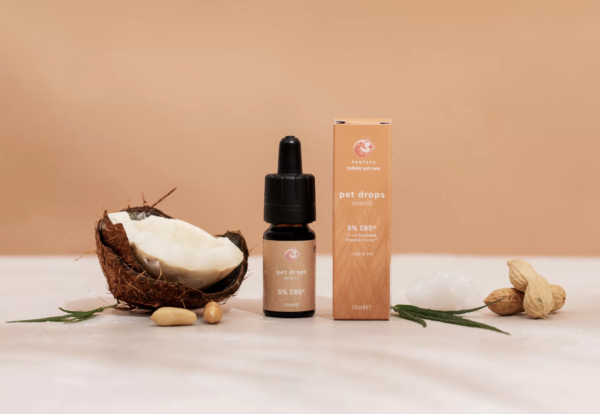 Pantaya pet drops - peanut/aroma arašidov CBD 5%