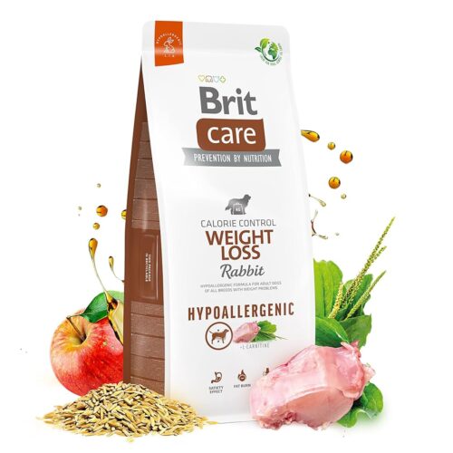 Brit Care hypoallergenic weight loss - kunec in riž