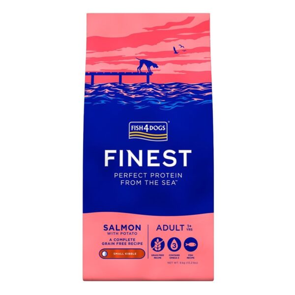 FISH 4 DOGS FINEST SALMON (losos) / ADULT