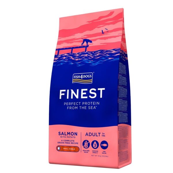 FISH 4 DOGS FINEST SALMON (losos) / ADULT