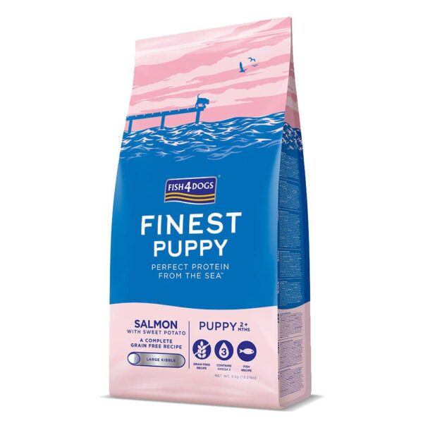 FISH 4 DOGS FINEST SALMON (losos) / PUPPY