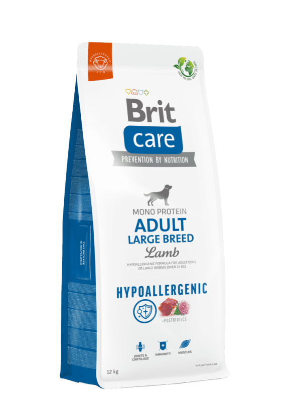 Brit Care hypoallergenic adult large breed - jagnjetina in riž