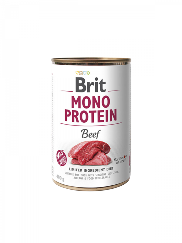BRIT MONO PROTEIN BEEF - govedina 400g
