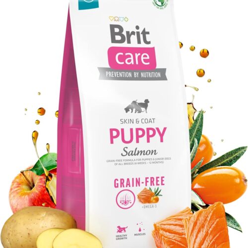 Brit Care dog grain-free puppy losos in krompir