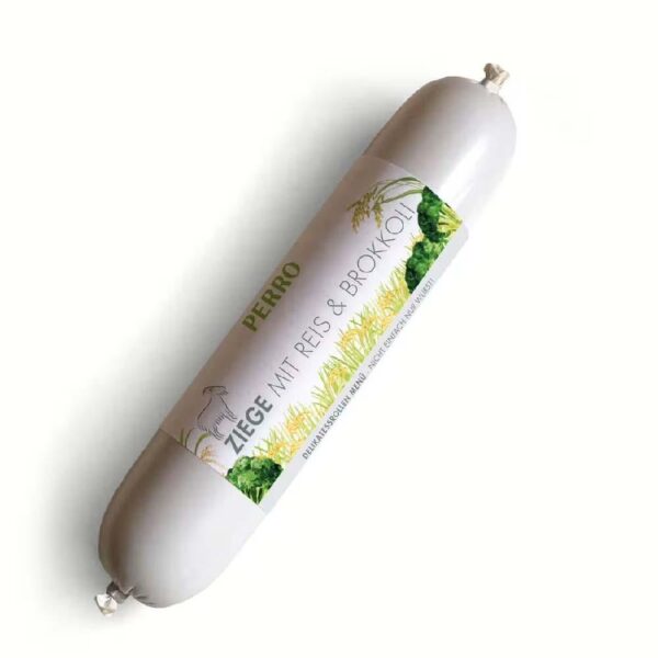 PERRO delikatesna rolada MENU KOZA z RIŽEM in BROKOLIJEM