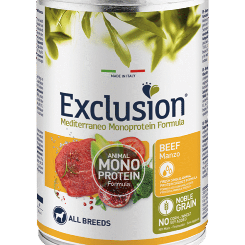 EXCLUSION MEDITERRANEO MONOPROTEIN - GOVEDINA KONZERVA