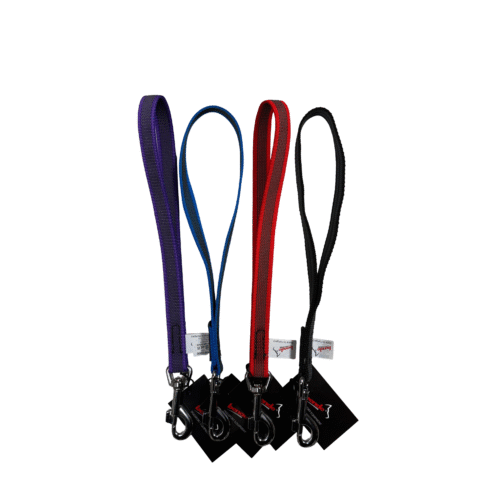 BENDE korekcijski gumiran povodec 30cm z ročajem