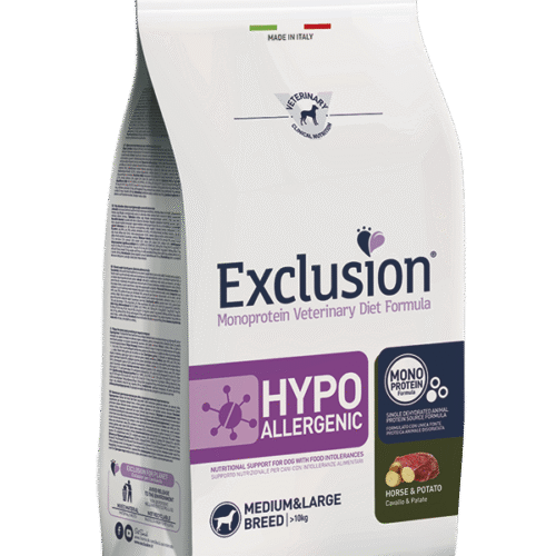 EXCLUSION MONOPROTEIN VETERINARY DIET horse & potato - konj in krompir