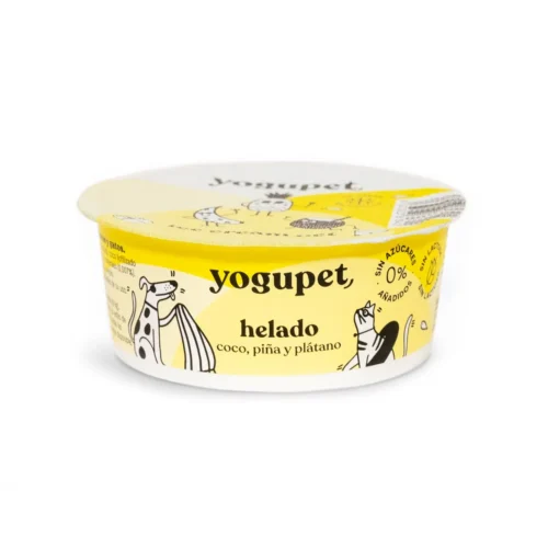 Yogupet sladoled – kokos, ananas in banana