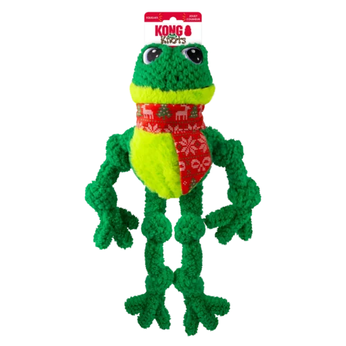 KONG HOLIDAY knots - božična žabica XL