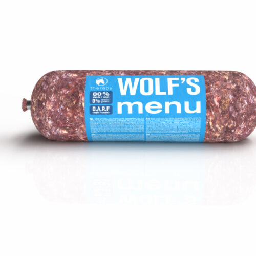 Wolf's Menu Therapy MONO konj klobasa 1kg
