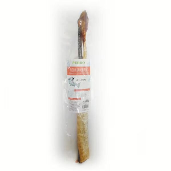 PERRO lososova koža z mesom 