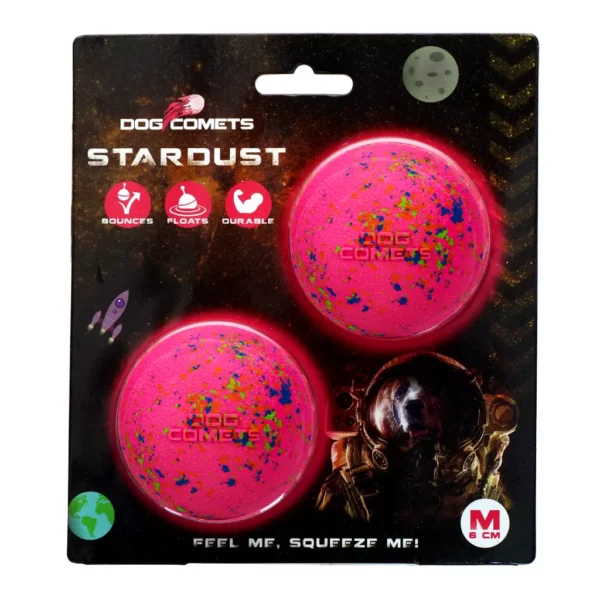 COME012A-main Dog Comets Stardust Pink M