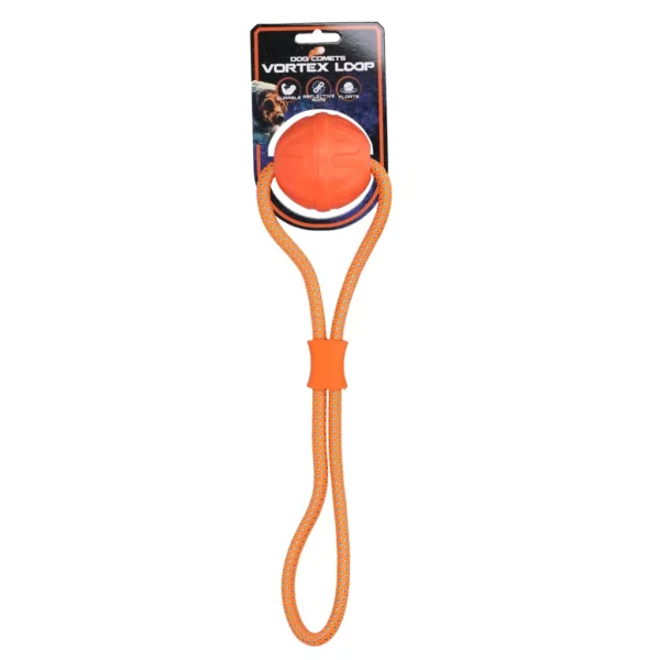 COME059K-main Dog Comets Vortex Loop Orange