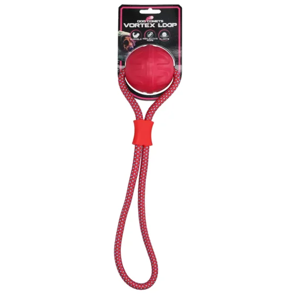 COME059L-main Dog Comets Vortex Loop Pink