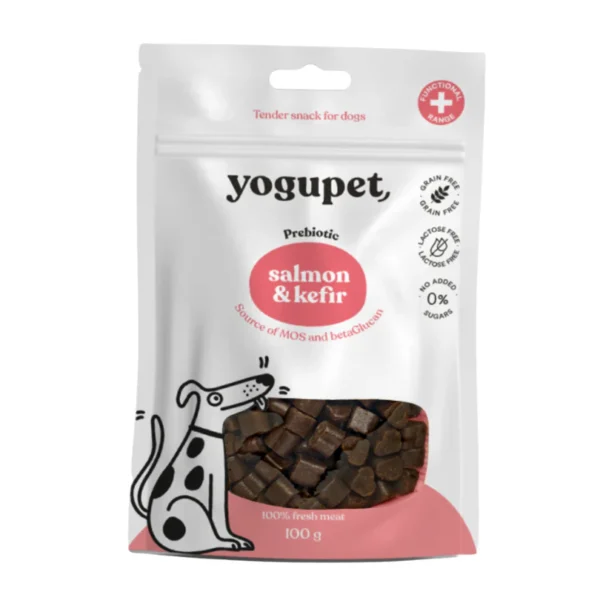 YOGUPET Salmon & Kefir – prebiotic priboljški