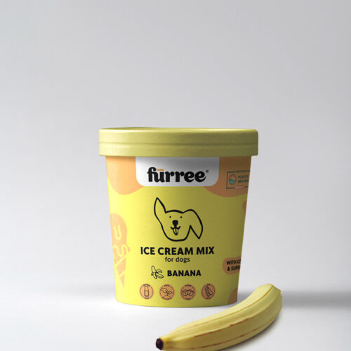 Furree mešanica za sladoled - banana