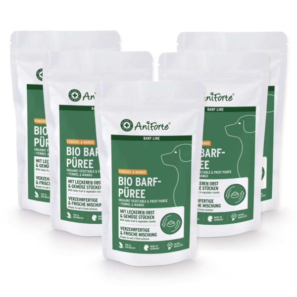 AniForte® BIO BARF-Pire Koromač & Mango – 150g
