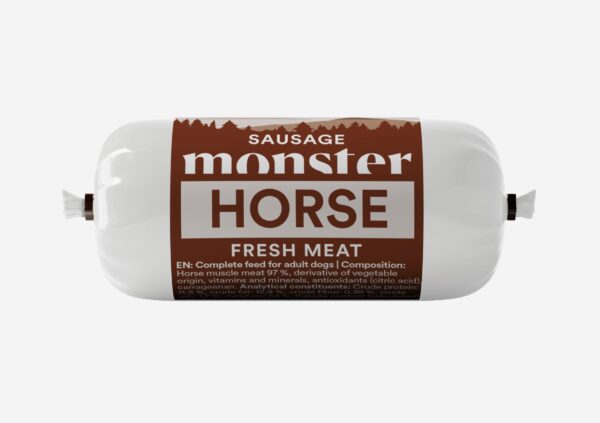 Screenshot MONSTER mesna klobasa - konj 200g