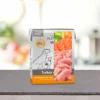 plart PLATINUM MENU Turkey + Salmon - Puran in losos za odrasle pse 185g