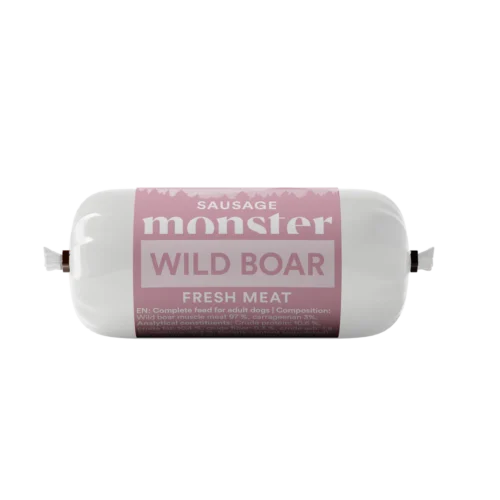 MONSTER mesna klobasa - divji prašič 200g