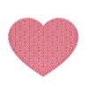 Eat Slow Live Longer Lick Mat Lovely Pink - srček podloga