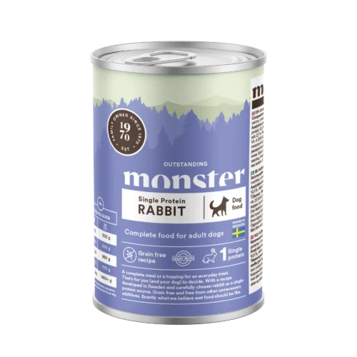 Single_protein_rabbit_400_g Monster Dog – Monoprotein Zajec 400 g