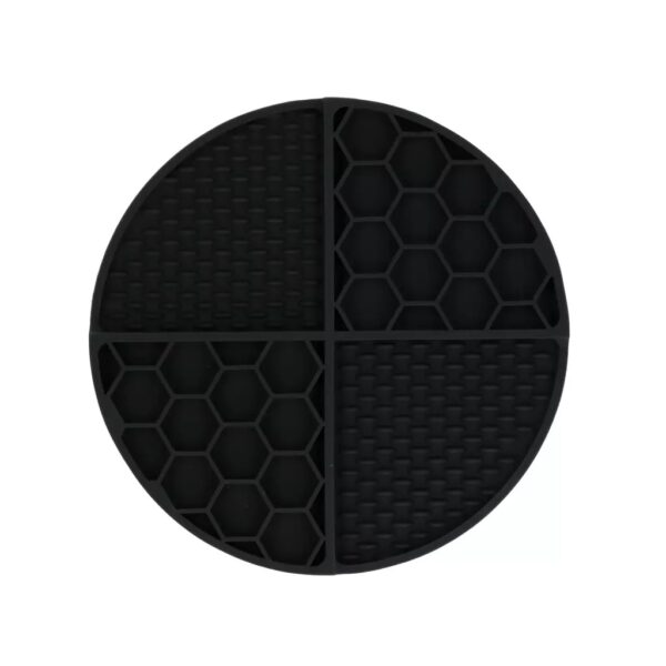 Eat Slow Live Longer Lick Mat circle black - čudežen krog