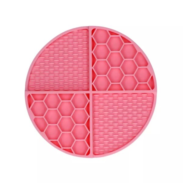 Eat Slow Live Longer Lick Mat circle pink - čudežen krog