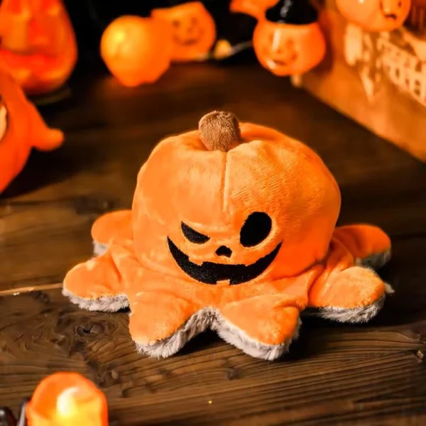 HALLOWEEN REVERSIBLE PUMPKIN OCTOPUS 2-V-1 IGRAČKA