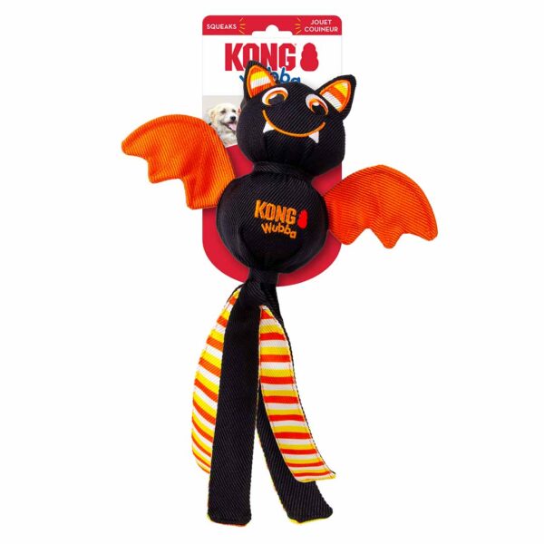 KONG HALLOWEEN WUBBA BALLISTIC BAT - netopirček